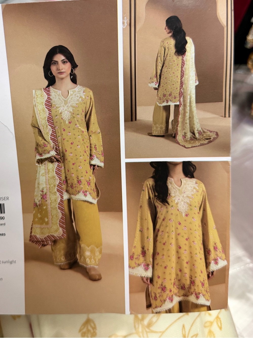 3 piece Pakistani suit